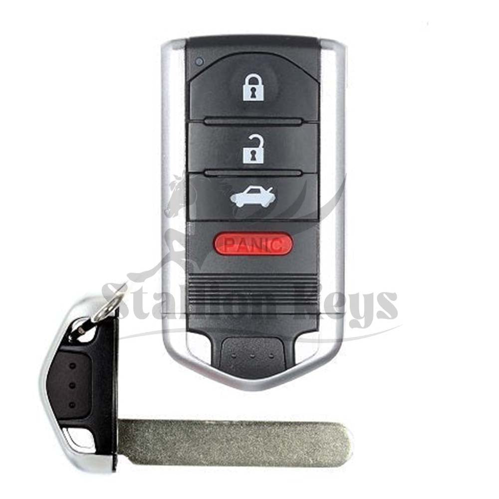 2009-2014 Acura TL / 4-Button Smart Key / PN: 72147-TK4-A71 / M3N5WY8145 / AFTERMARKET 2009-2014 Acura TL / 4-Button Smart Key / PN: 72147-TK4-A71 / M3N5WY8145 / AFTERMARKET
